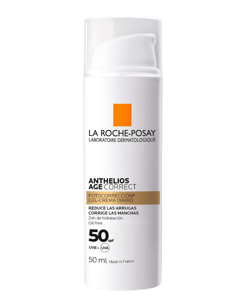 Imagen 0 de Gel-Crema Fotocorrección Con Ácido Hialurónico, Niacinamida y Phe-Resorcinol Anthelios Age Correct spf50 La Roche Posay