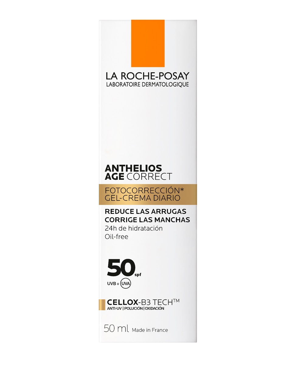 Gel-Crema Fotocorrección Con Ácido Hialurónico, Niacinamida y Phe-Resorcinol Anthelios Age Correct spf50 La Roche Posay - 50 ml 2