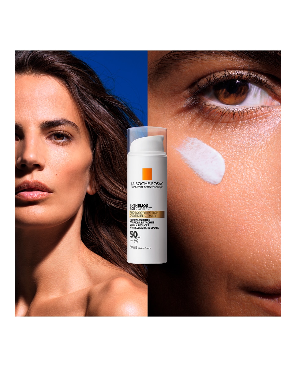Gel-Crema Fotocorrección Con Ácido Hialurónico, Niacinamida y Phe-Resorcinol Anthelios Age Correct spf50 La Roche Posay - 50 ml 5