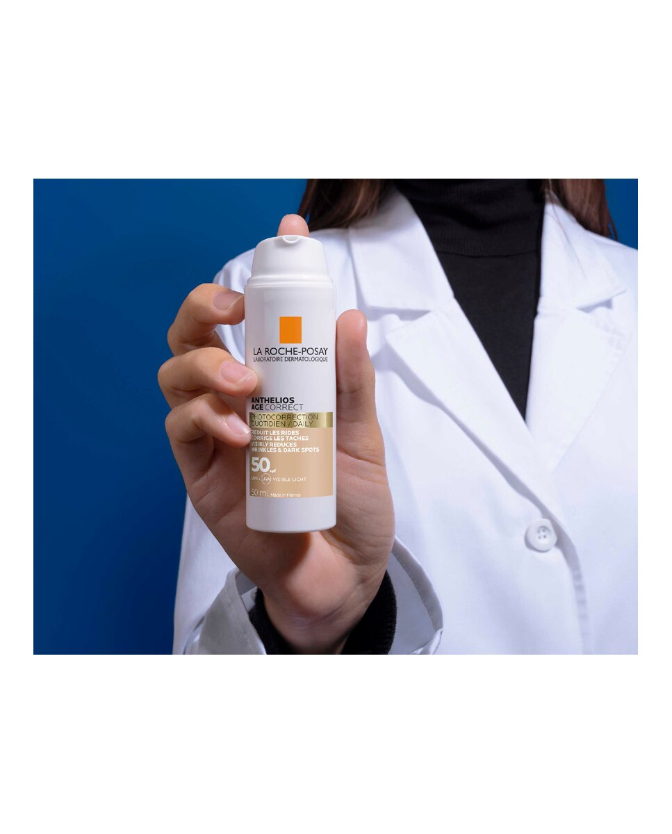 Gel-Crema Fotocorrección Con Ácido Hialurónico, Niacinamida y Phe-Resorcinol Anthelios Age Correct spf50 La Roche Posay - 50 ml 11