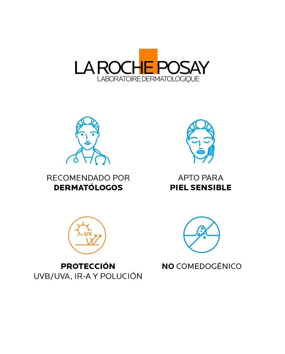 Gel-Crema Fotocorrección Con Ácido Hialurónico, Niacinamida y Phe-Resorcinol Anthelios Age Correct spf50 La Roche Posay - 50 ml 14