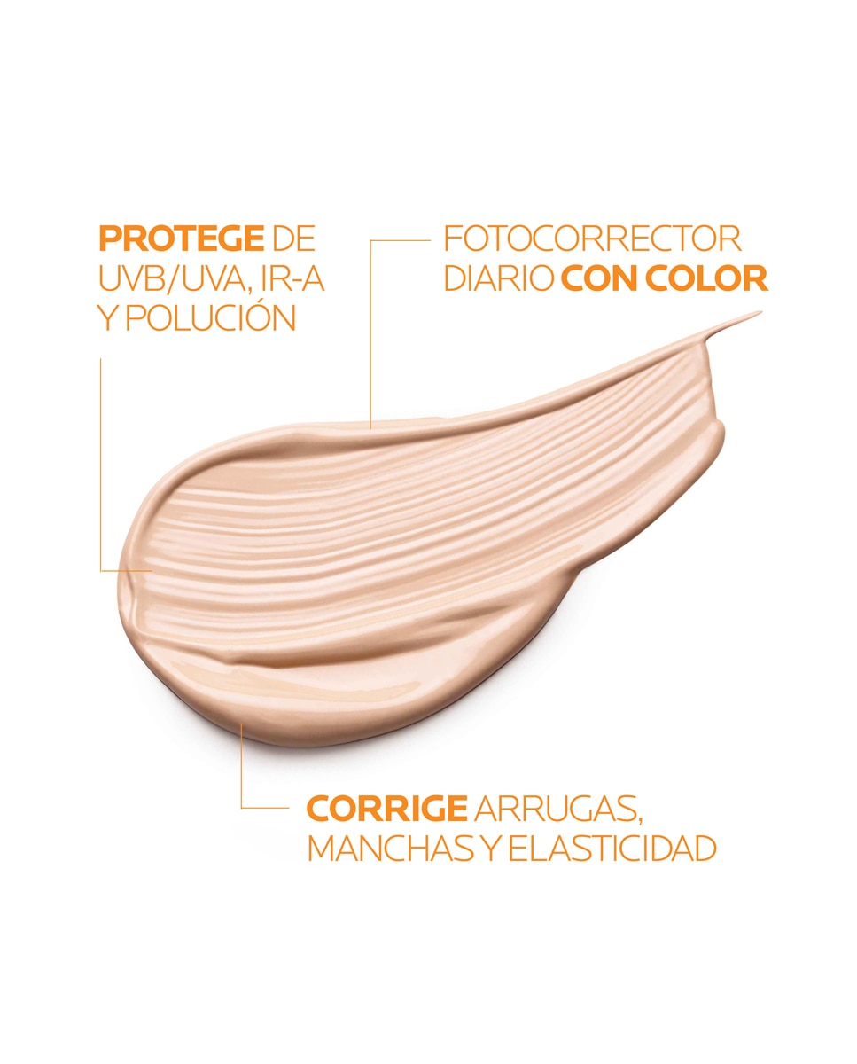 Gel-Crema Fotocorrección con Color Anthelios Age Correct spf50 La Roche Posay - 50 ml 2
