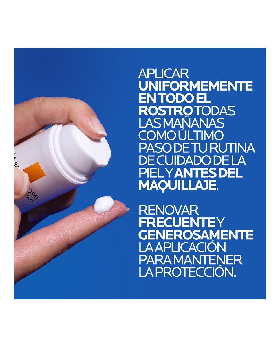 Gel-Crema Fotocorrección con Color Anthelios Age Correct spf50 La Roche Posay - 50 ml 8