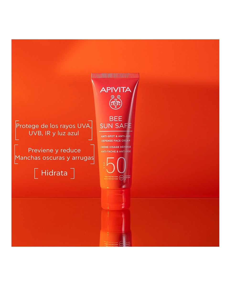 Crema Antiedad & Antimanchas SPF50 + Apivita - 50 ml 2