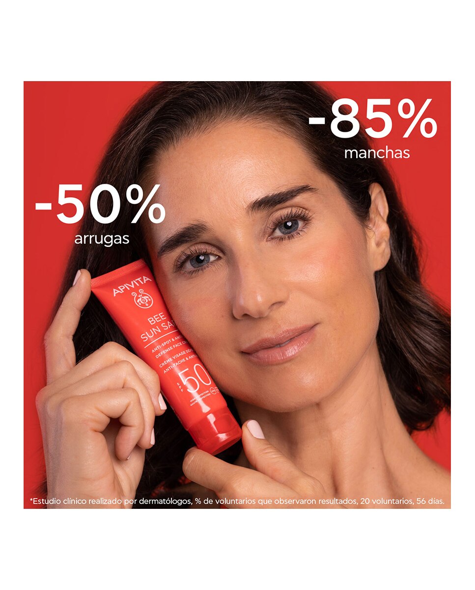 Crema Antiedad & Antimanchas SPF50 + Apivita - 50 ml 4