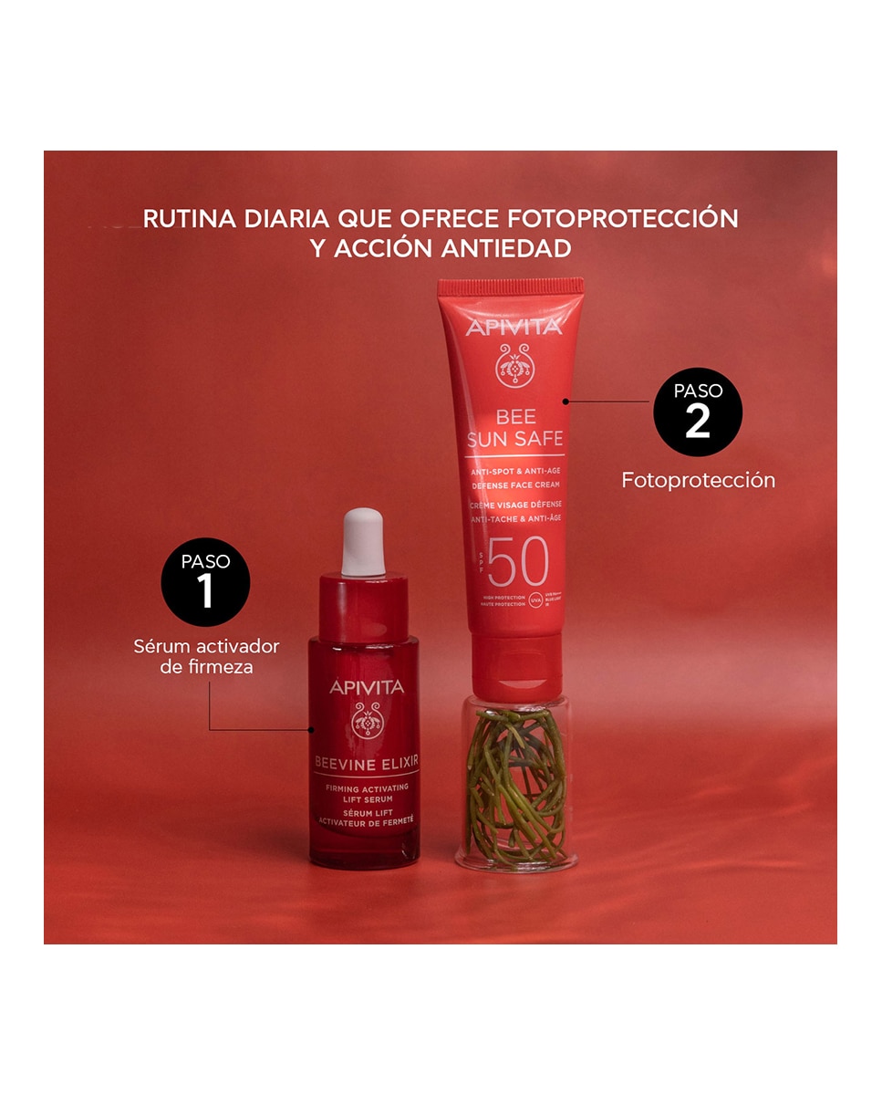 Crema Antiedad & Antimanchas SPF50 + Apivita - 50 ml 5