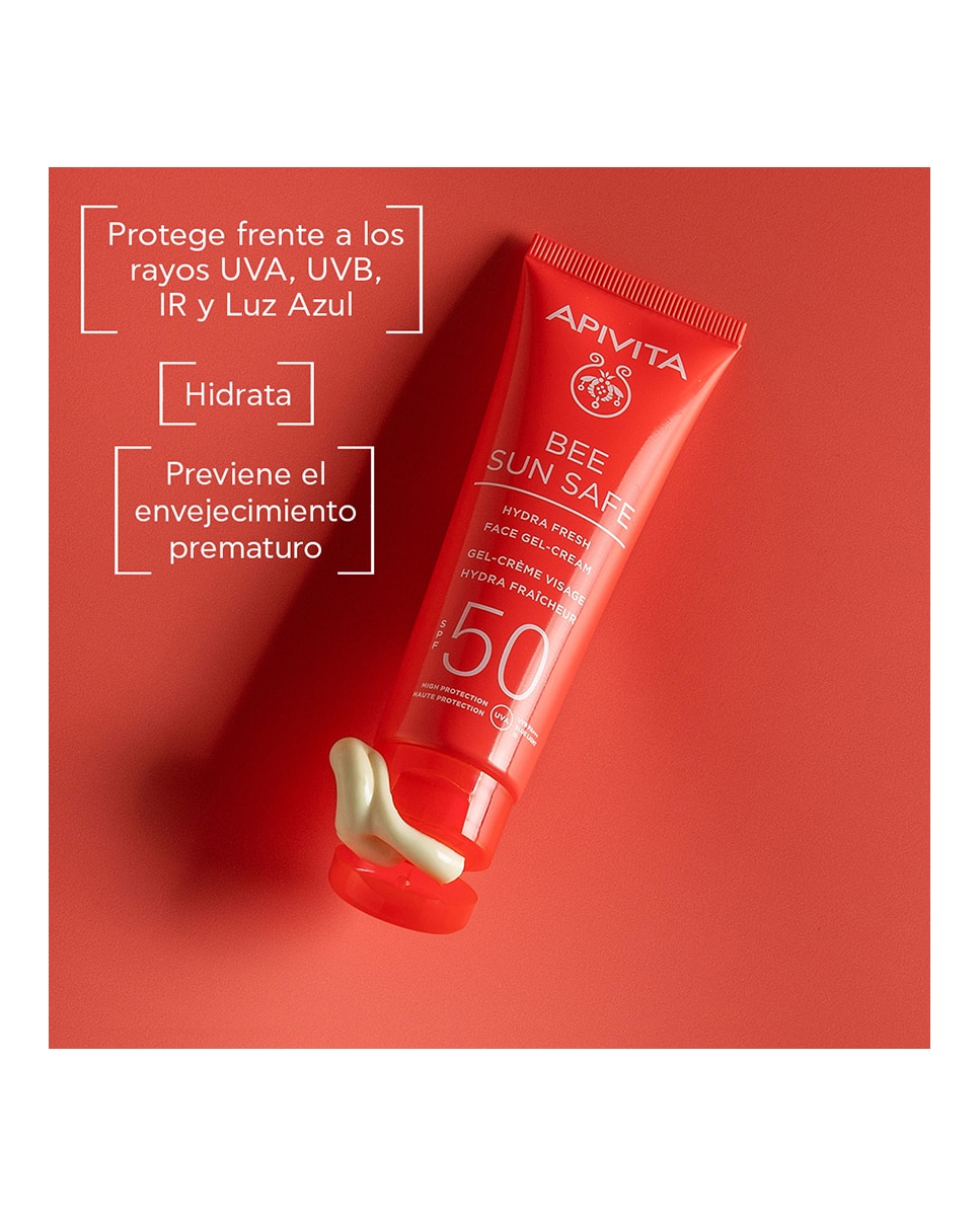 Gel-Crema Hydra Fresh SPF50 Apivita - 50 ml 2