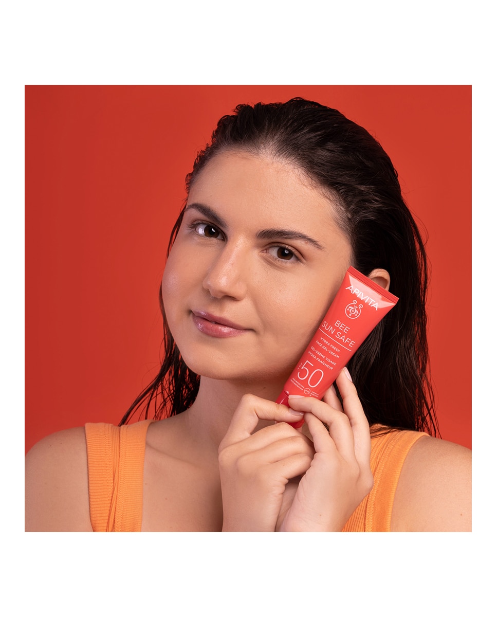 Gel-Crema Hydra Fresh SPF50 Apivita - 50 ml 4