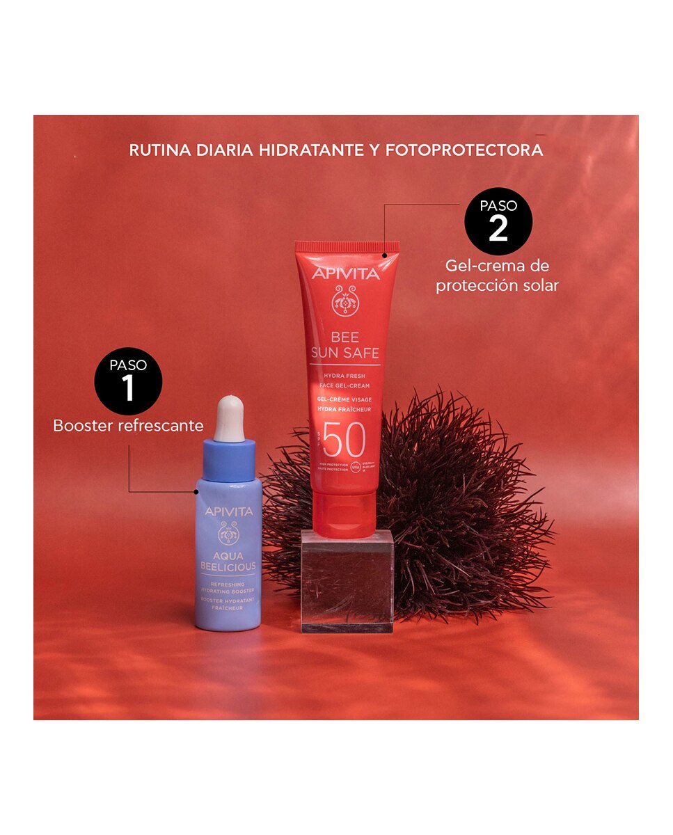 Gel-Crema Hydra Fresh SPF50 Apivita - 50 ml 5