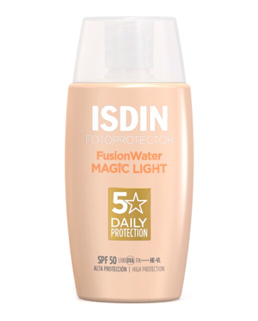 Fotoprotector Isdin Fusion Water Color SPF50 Light 50 ml Isdin