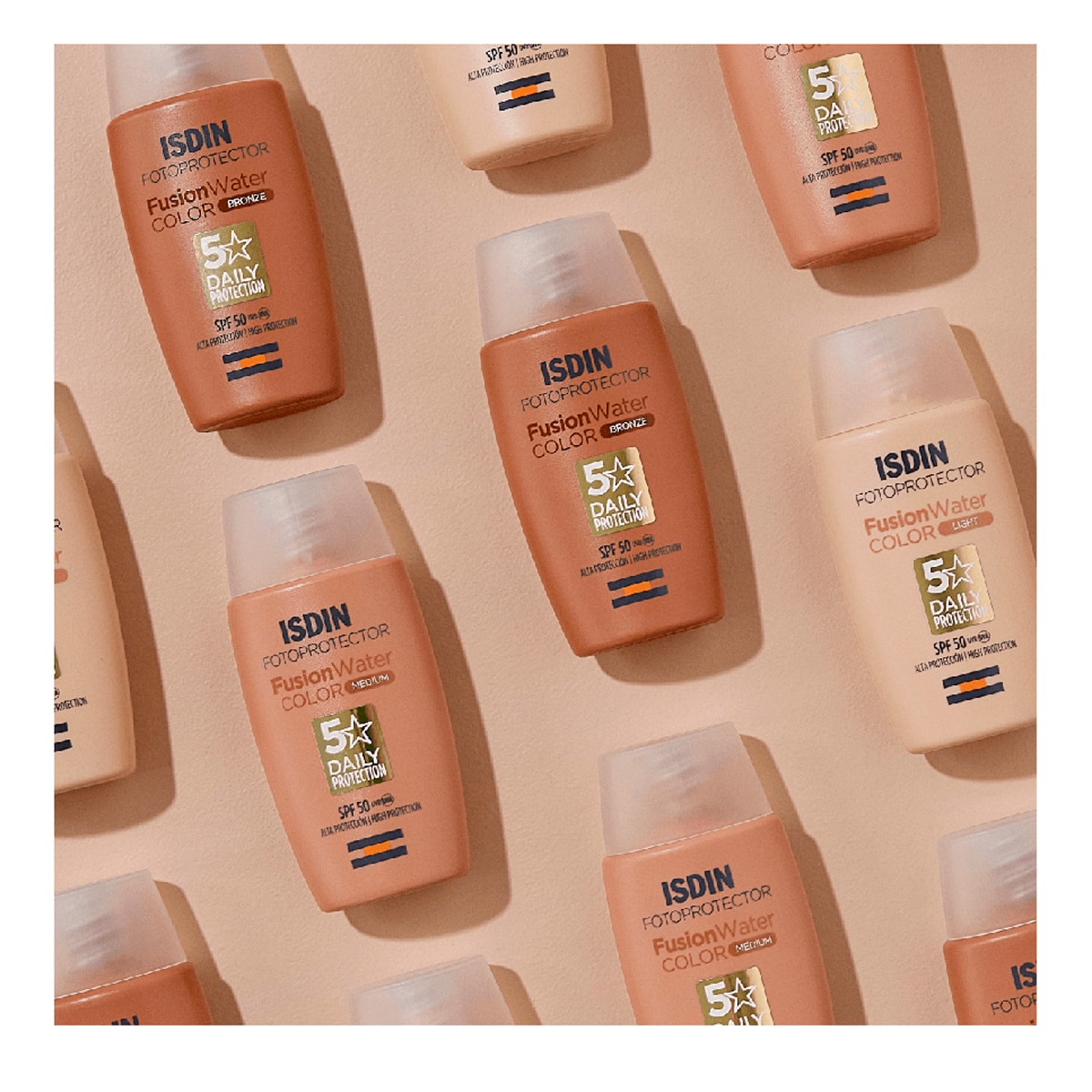 Fotoprotector Isdin Fusion Water Color SPF50 Isdin - Light 50 ml Light-4