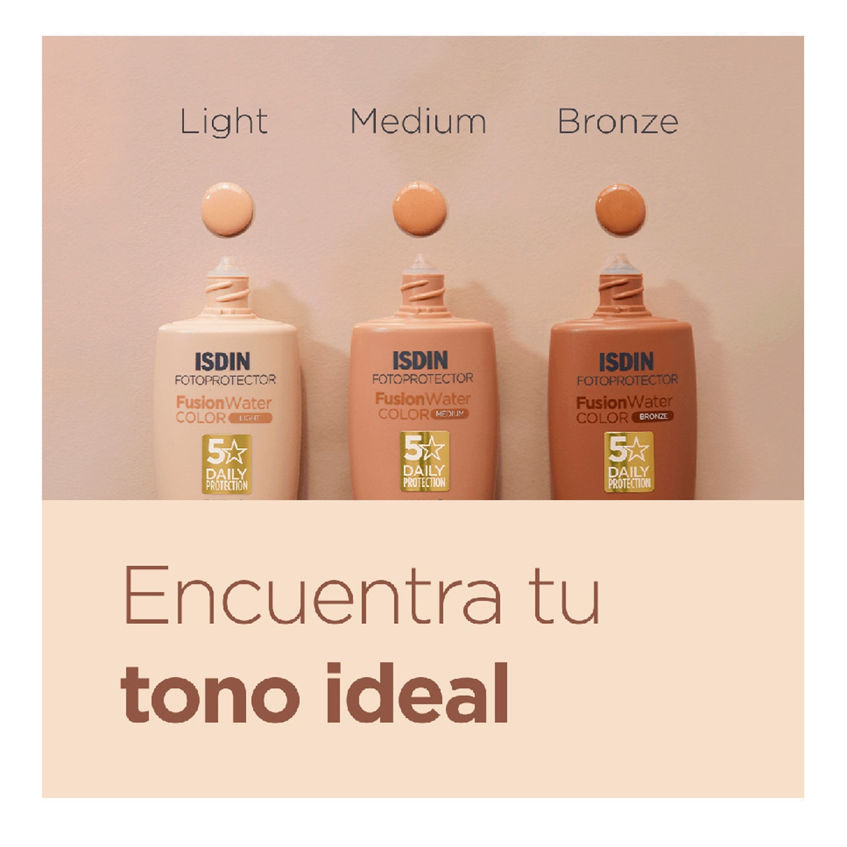 Fotoprotector Isdin Fusion Water Color SPF50 Isdin - Light 50 ml Light-6