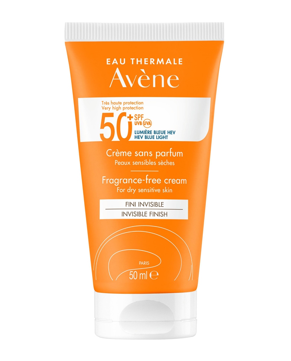 Crema Solar SPF50+ sin perfume 50 ml Eau Thermale Avène
