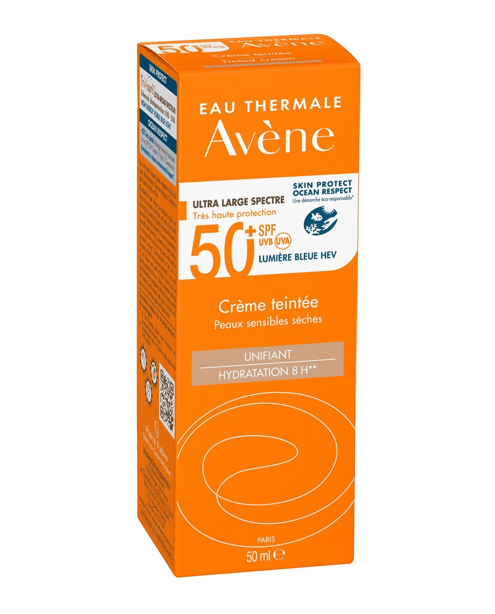 Crema Solar con color SPF50+ Eau Thermale Avène - 50 ml 2