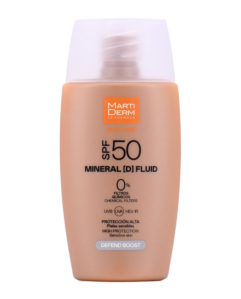 Crema Protector solar facial SPF50 MineralD 50 ml MartiDerm - 50 ml 1
