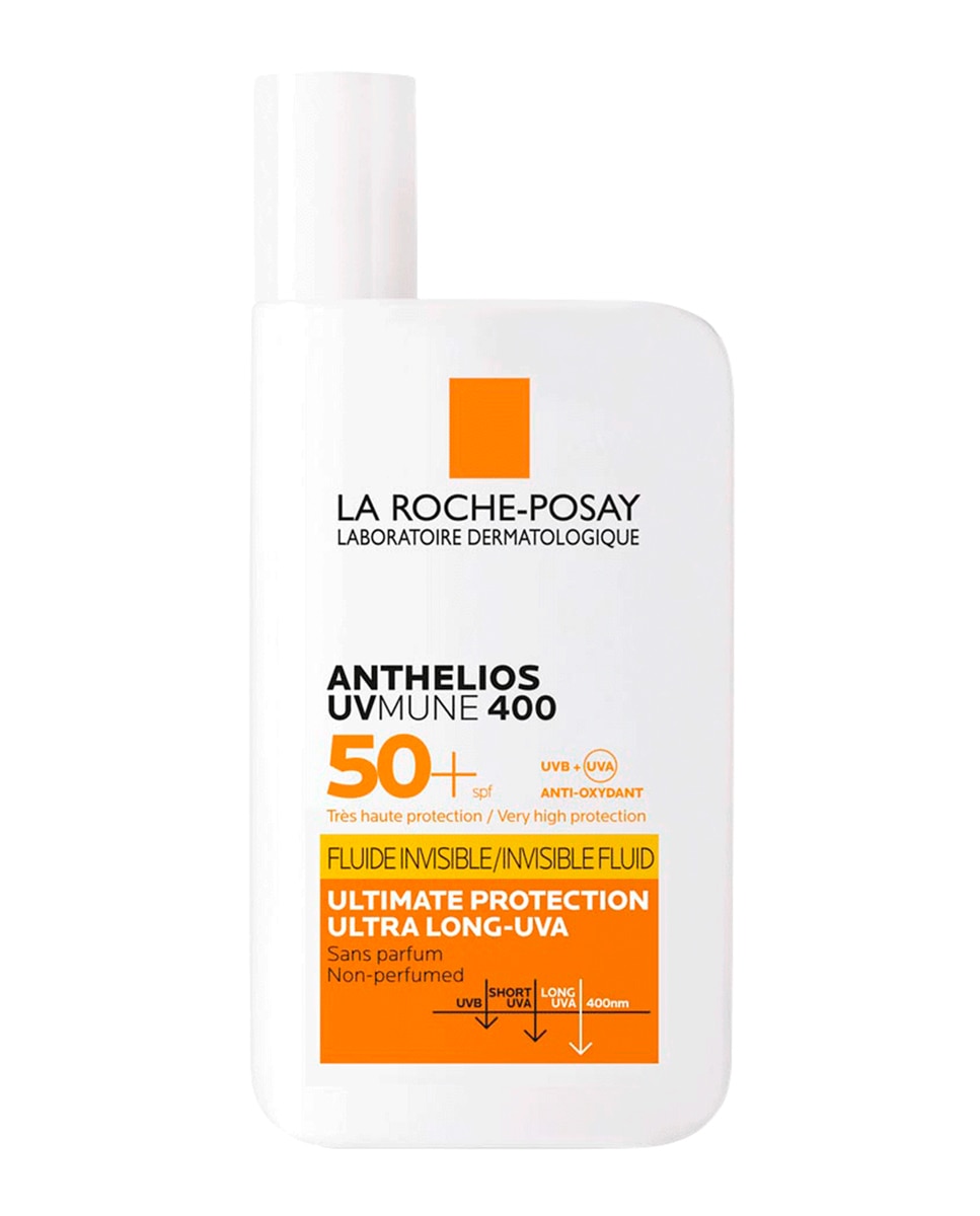 Anthelios Uv-Mune 400 Protector Solar Fluido Invisible Spf50+ Con Mexoryl 400 50 ml La Roche Posay