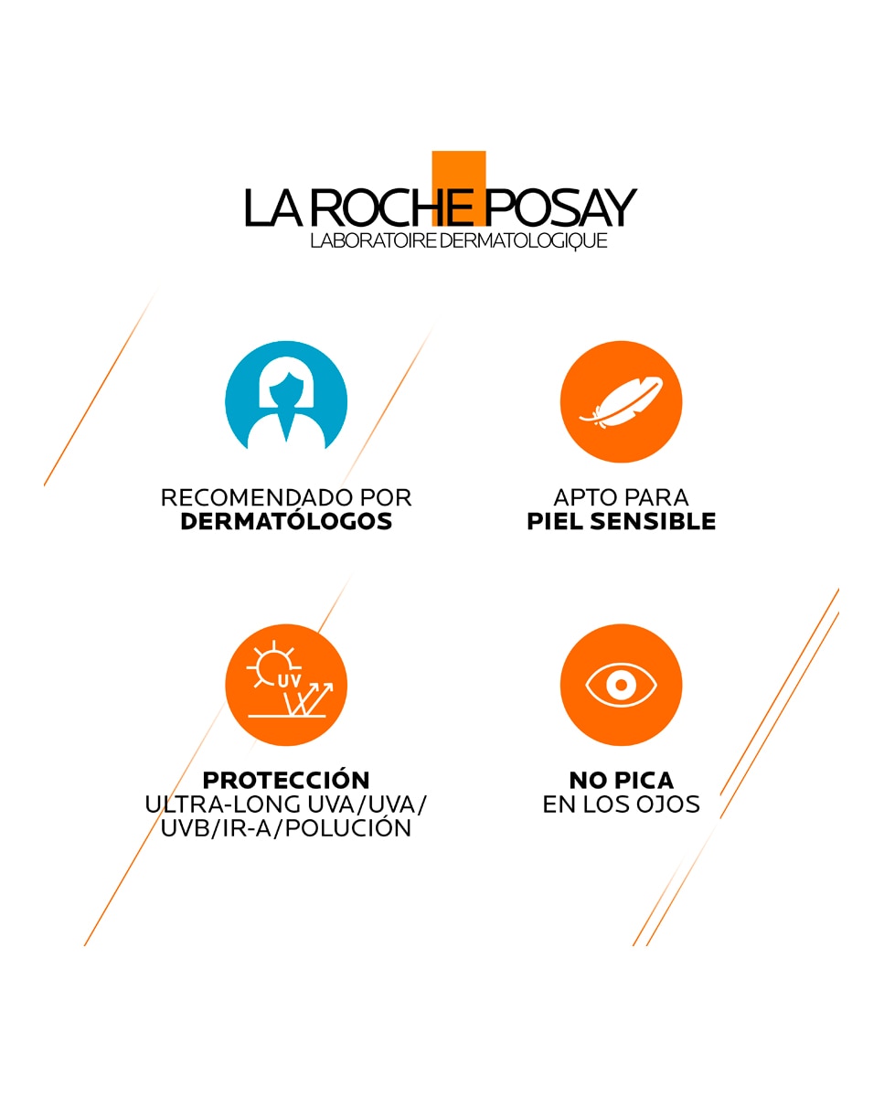 Anthelios Uv-Mune 400 Protector Solar Fluido Invisible Spf50+ Con Mexoryl 400 La Roche Posay - 50 ml 4