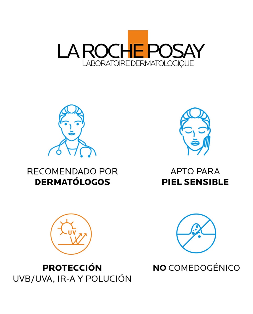 Protector solar Crema Hidratante SPF50+ Anthelios UV-MUNE 400 50 ml La Roche Posay - 50 ml 3