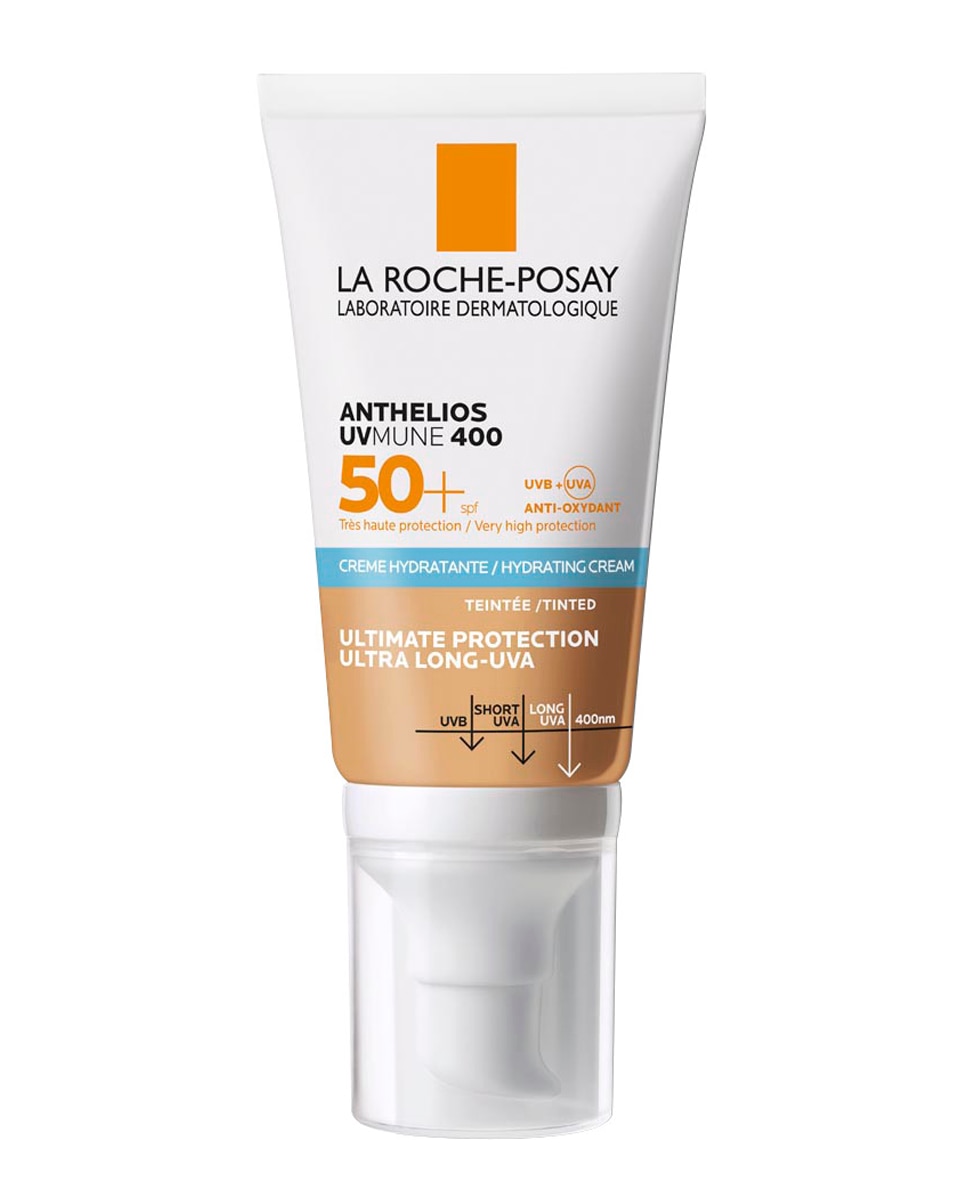 Protector solar Hidratante SPF50+ Color Anthelios UV-Mune 400 La