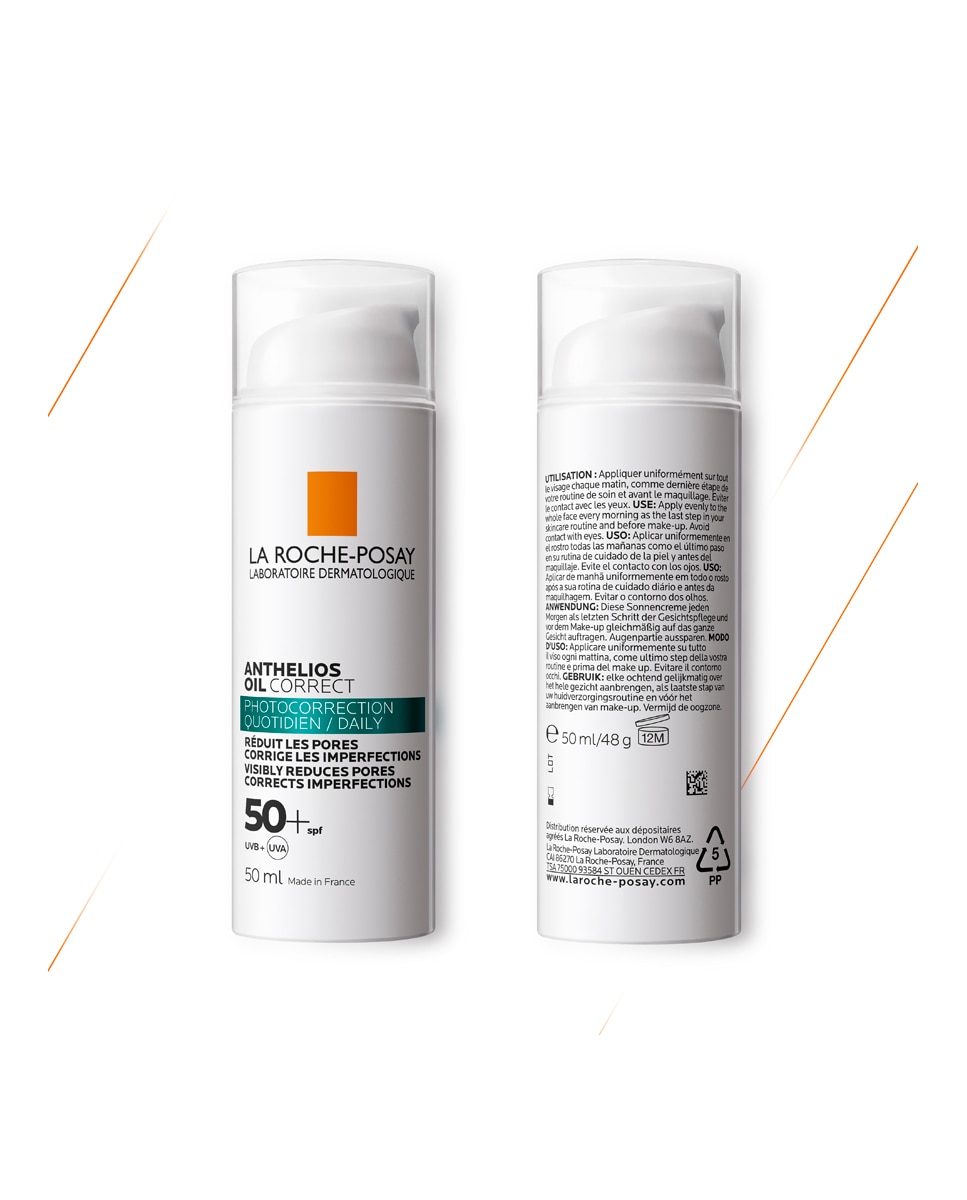 Gel-Crema Fotocorrección Anthelios Oil Correct SPF50+ La Roche Posay - 50 ml 8
