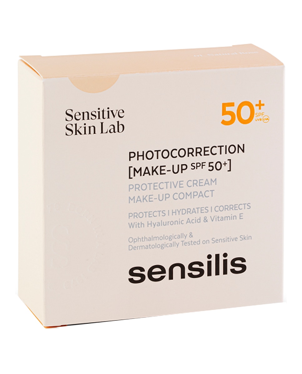Maquillaje en crema despigmentante Photocorrection SPF 50+ Sensilis - Natural 01 10 g Natural 01-2