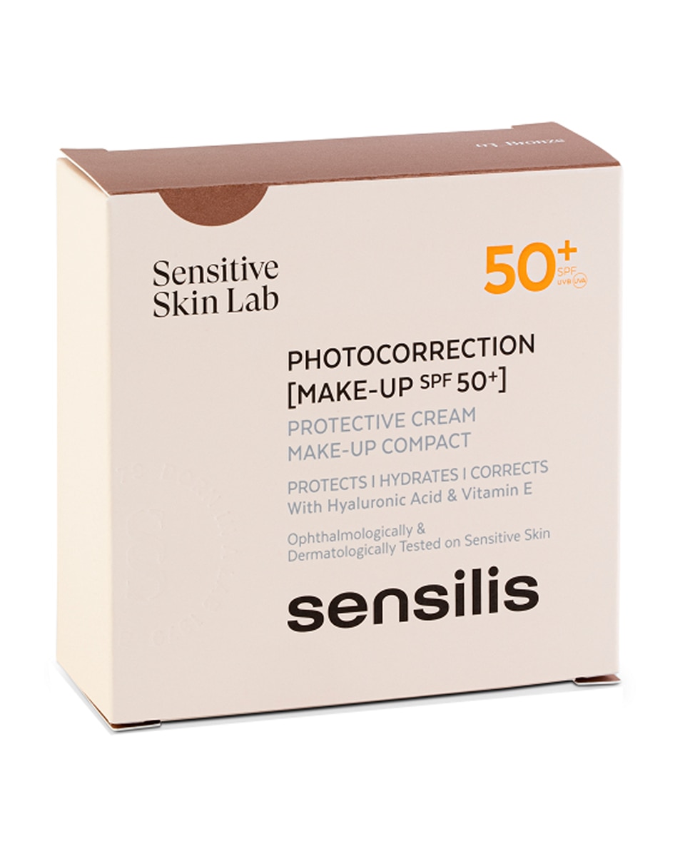 Maquillaje en crema despigmentante Photocorrection SPF 50+ Sensilis - Bronze 03 10 g Bronze 03-2