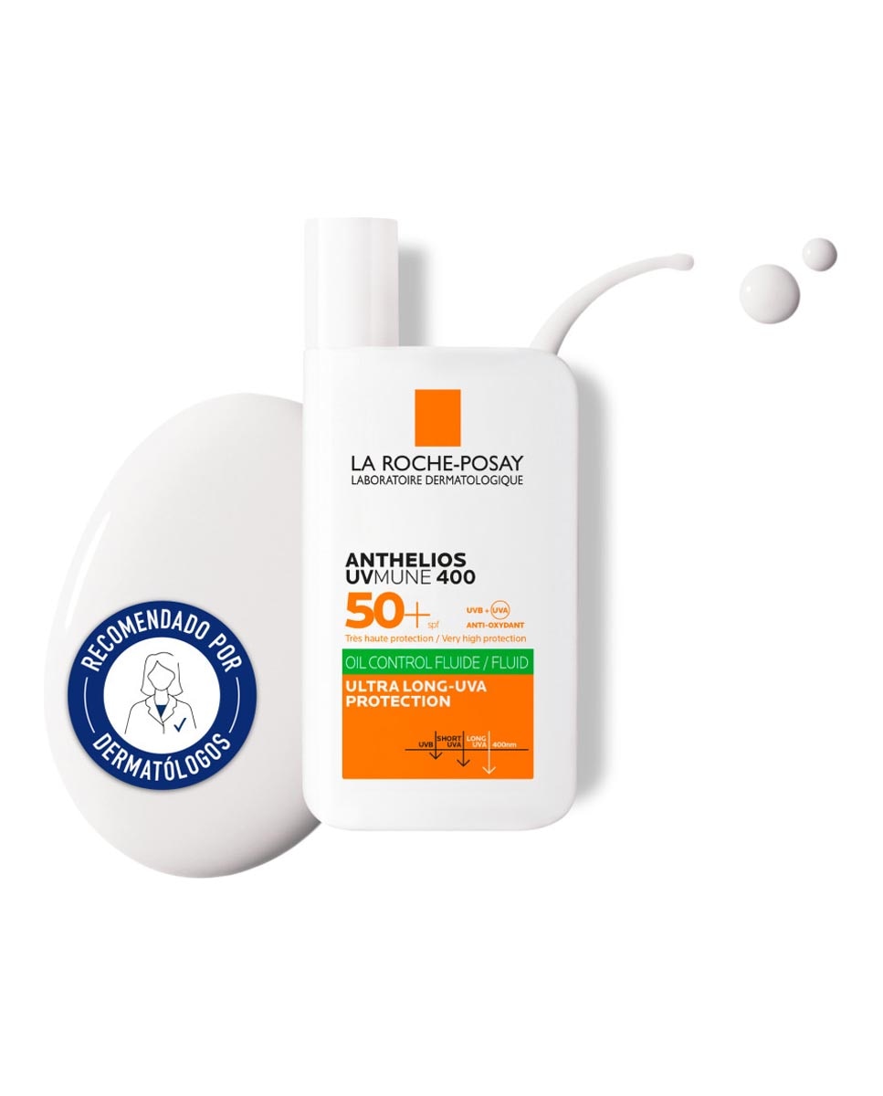 Protector Anthelios UV-MUNE 400 Oil Control Fluido SPF50+, 50 ml La Roche Posay - 50 ml 2