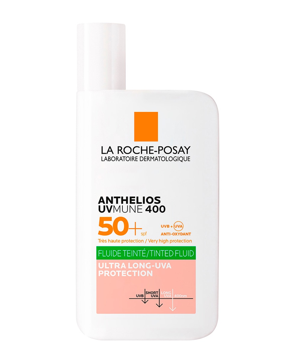 Imagen 0 de Protección Anthelios UV-MUNE 400 Oil Control Fluido SPF50+ con Color 50 ml La Roche Posay