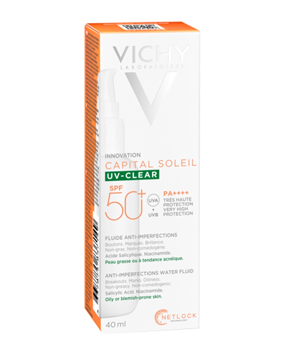 Protector solar Rostro UV Clear SPF50+ Vichy Laboratoires - 40 ml 3