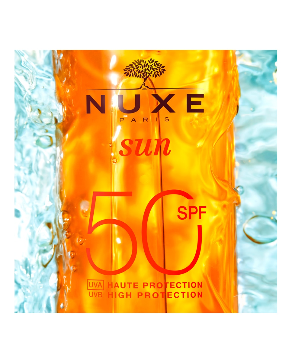 Aceite Bronceador para Rostro y Cuerpo Alta Protección SPF50 Nuxe Sun - 150 ml 4