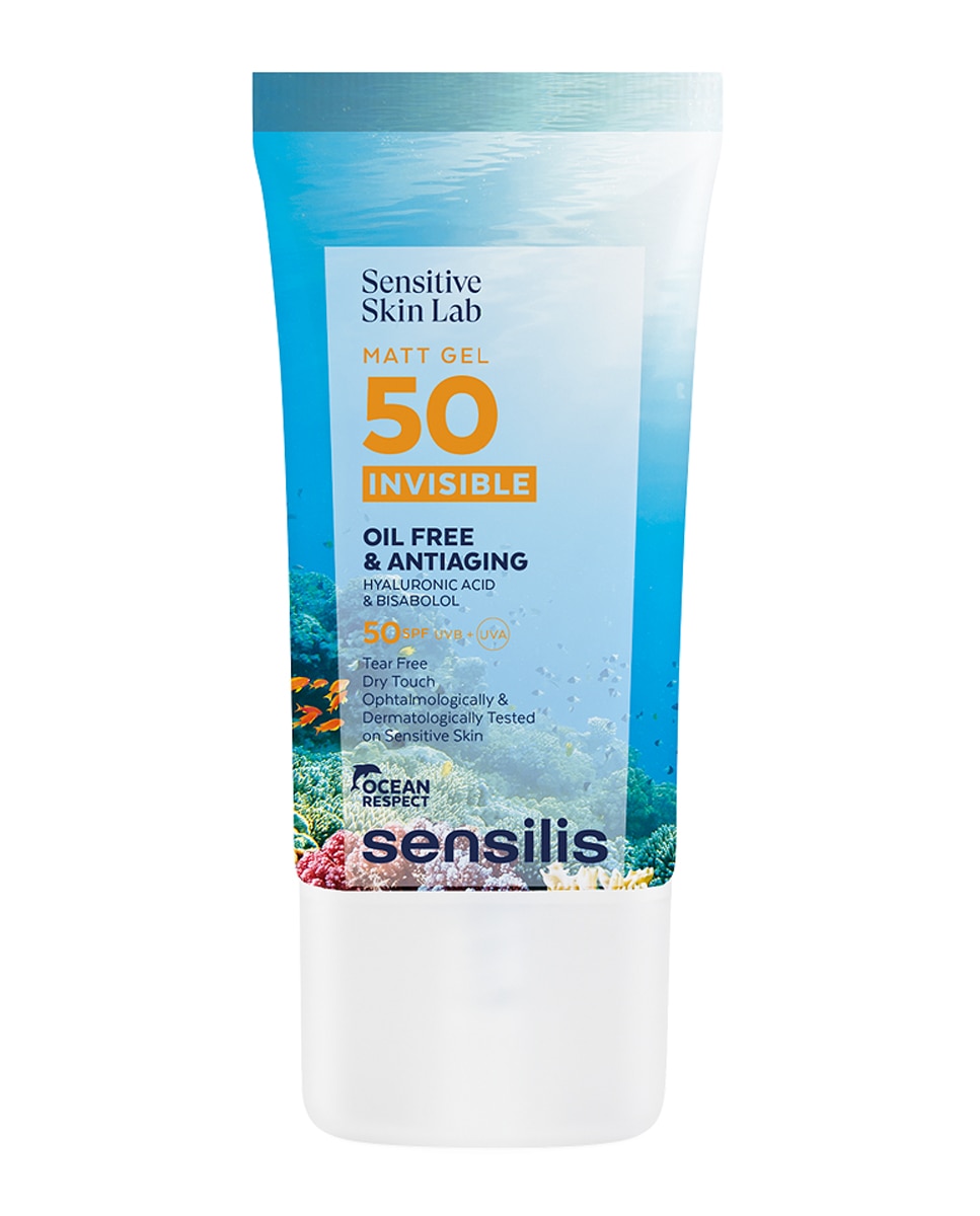 Sensilis - Fotoprotector SPF50+ antiedad Matt Gel Oil Free Spf50+ 40 ml Sensilis.