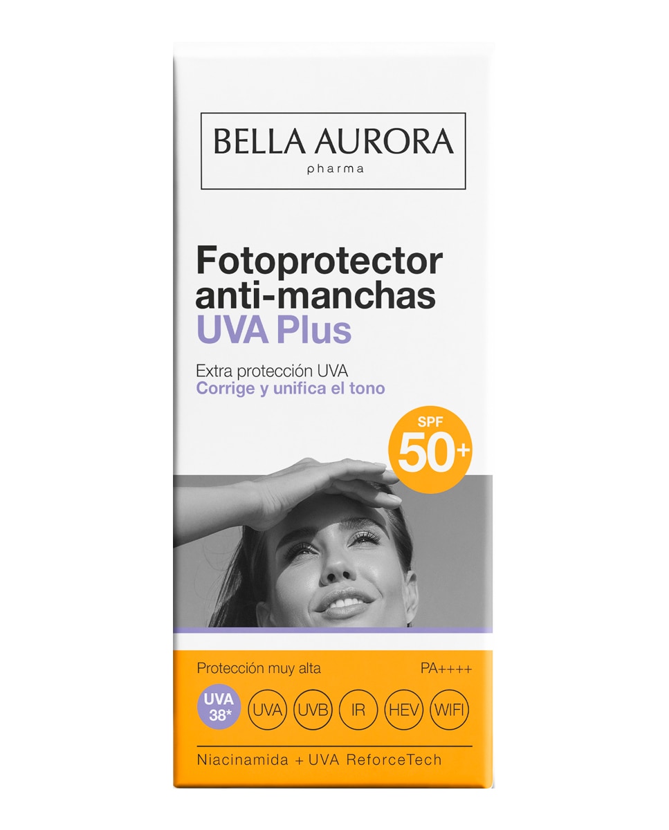 Imagen 2 de Fotoprotector UVA Plus Protect SPF50+ Bella Aurora