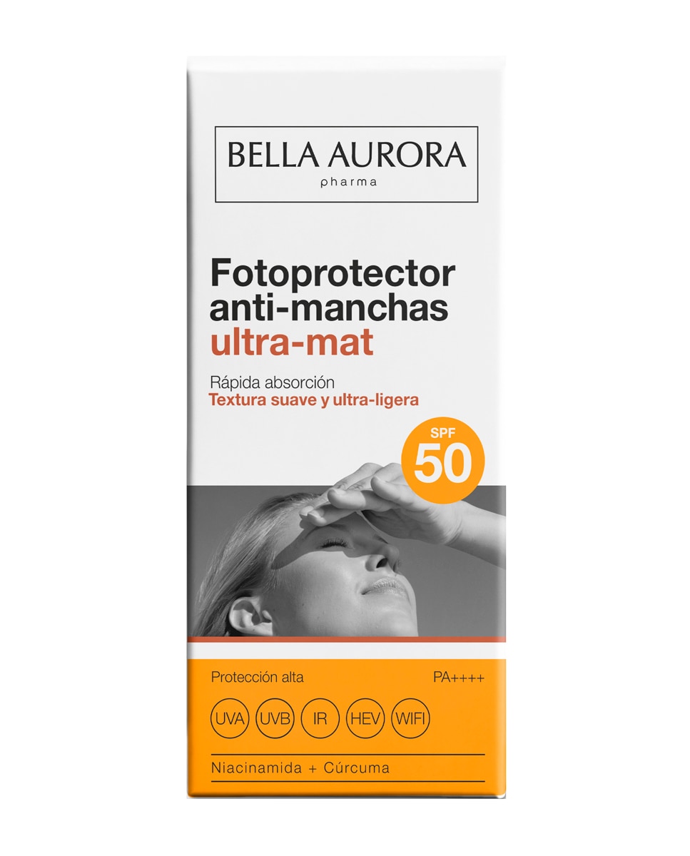 Imagen 2 de Fotoprotector Ultra-Mat SPF50 Bella Aurora