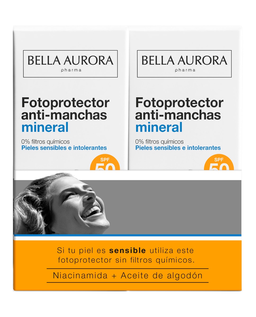 Bella Aurora - Duplo Fotoprotector Mineral RefBella Aurora.