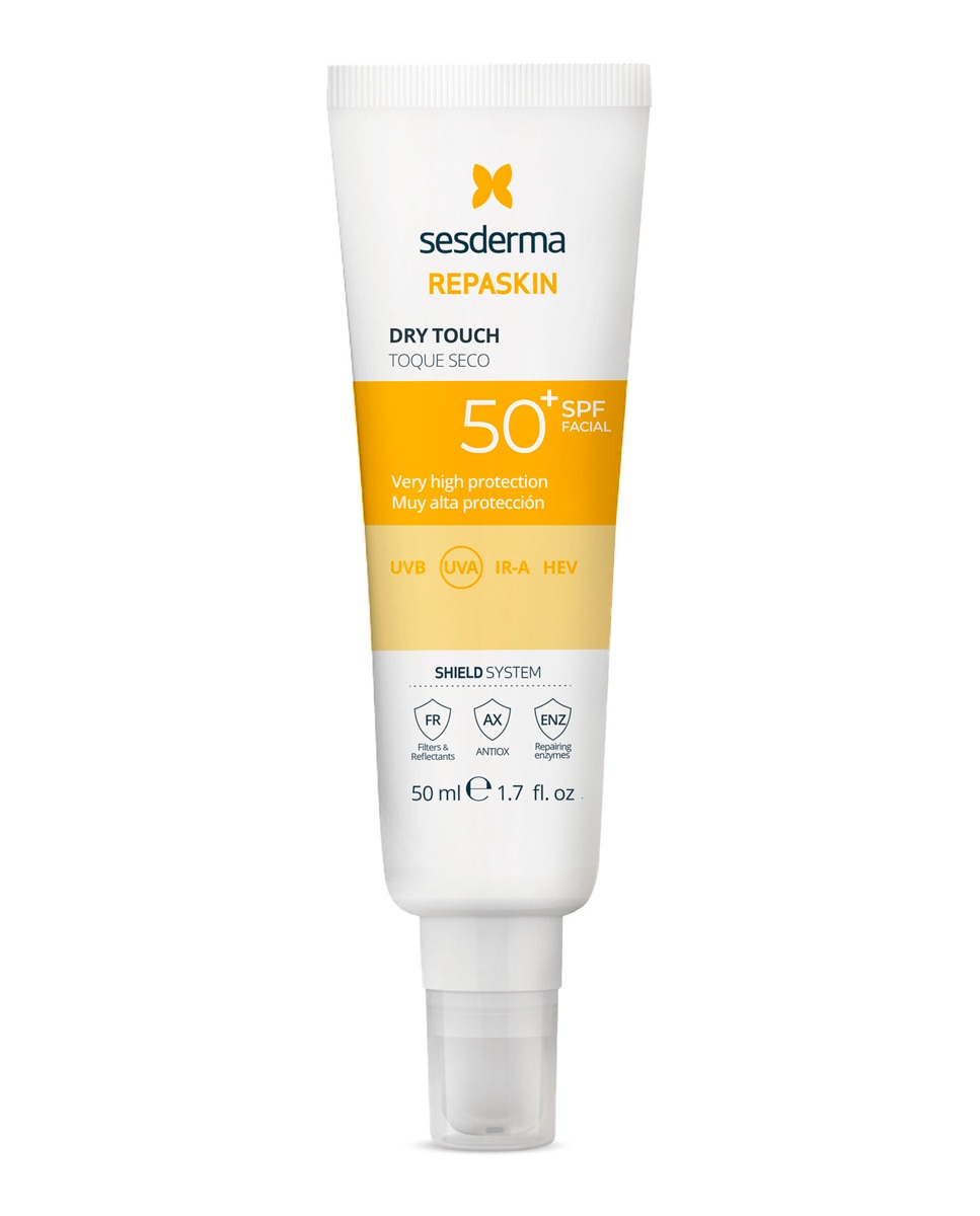 Sesderma - Protetor solar facial Repaskin Toque seco SPF50+ 50 ml Sesderma.