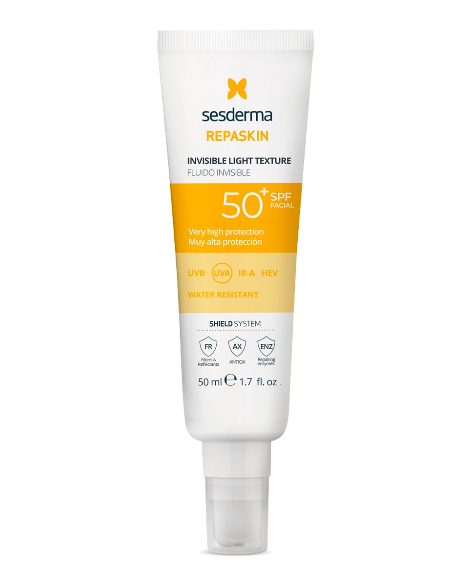 Protetor solar facial Repaskin Flinvisible SPF50+ 50 ml Sesderma - 50 ml 1