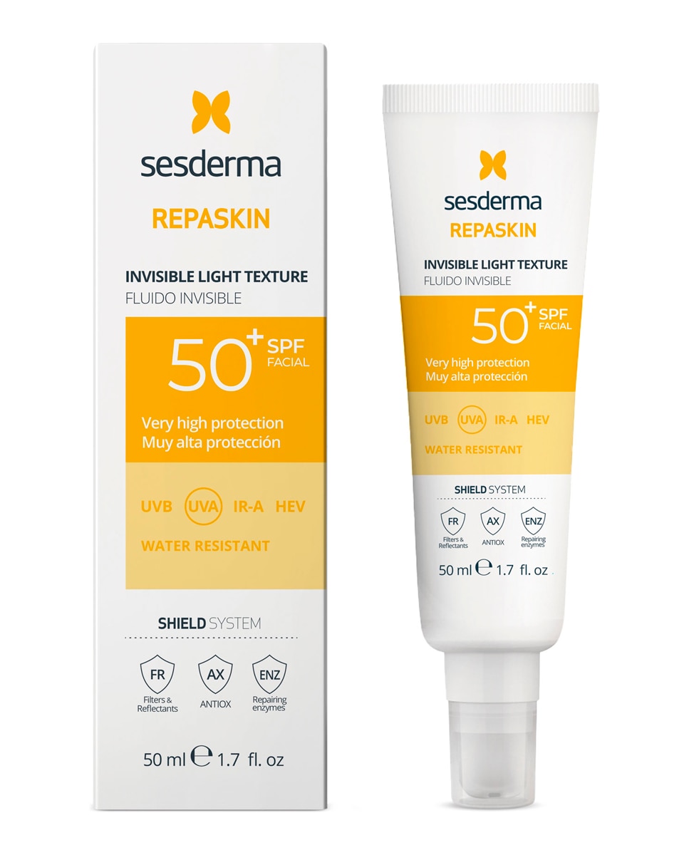 Protetor solar facial Repaskin Flinvisible SPF50+ 50 ml Sesderma - 50 ml 2