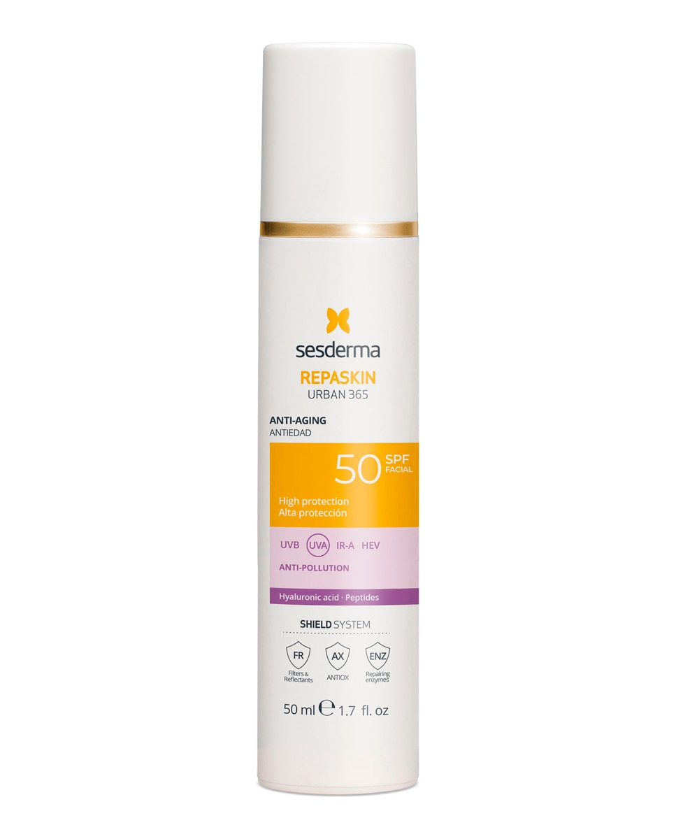 Protetor solar facial Repaskinurban 365 Antiedad SPF50 Sesderma - 50 ml 1