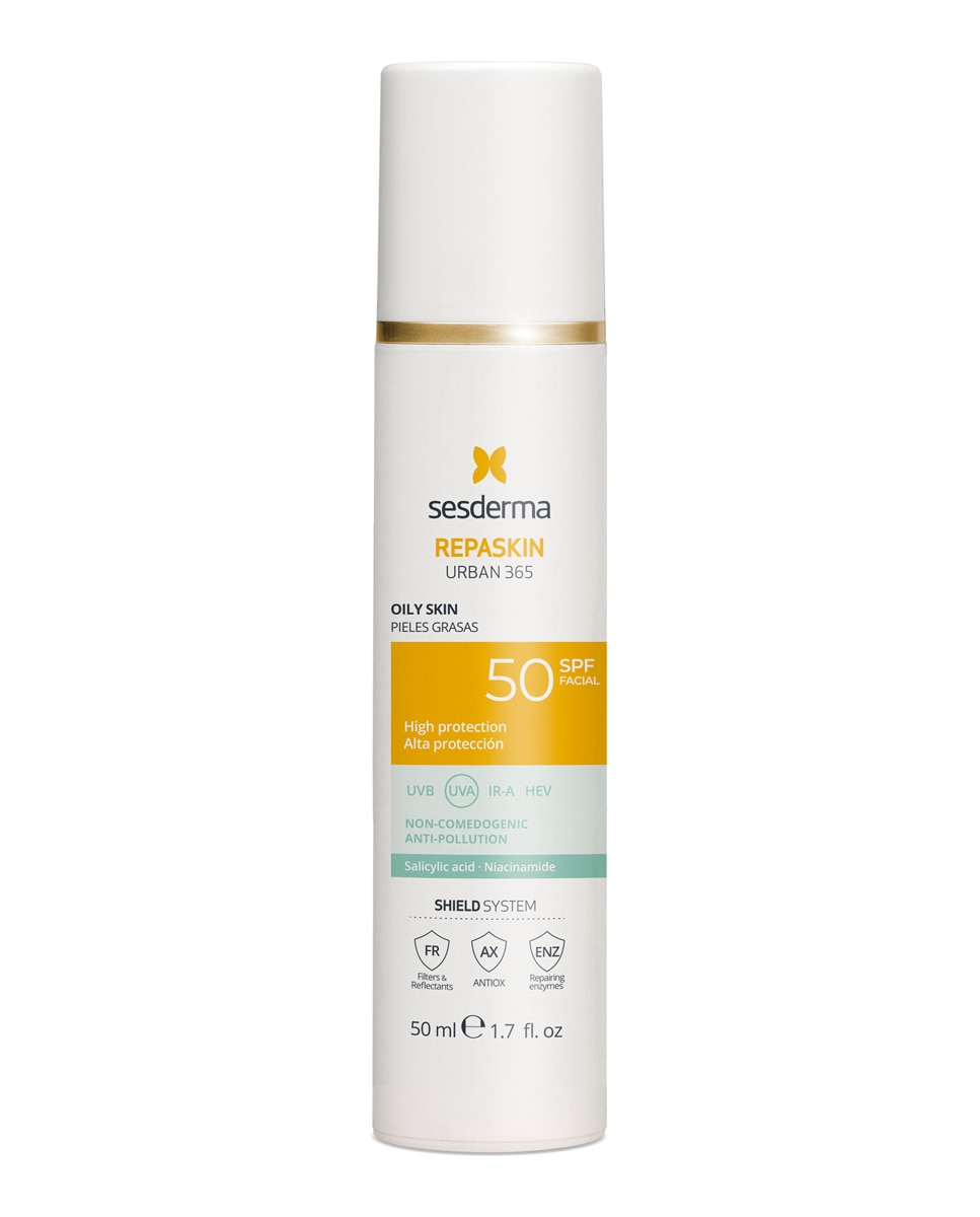 Sesderma - Protector Solar Repaskin Urban 365 piel grasa SPF50 Sesderma.