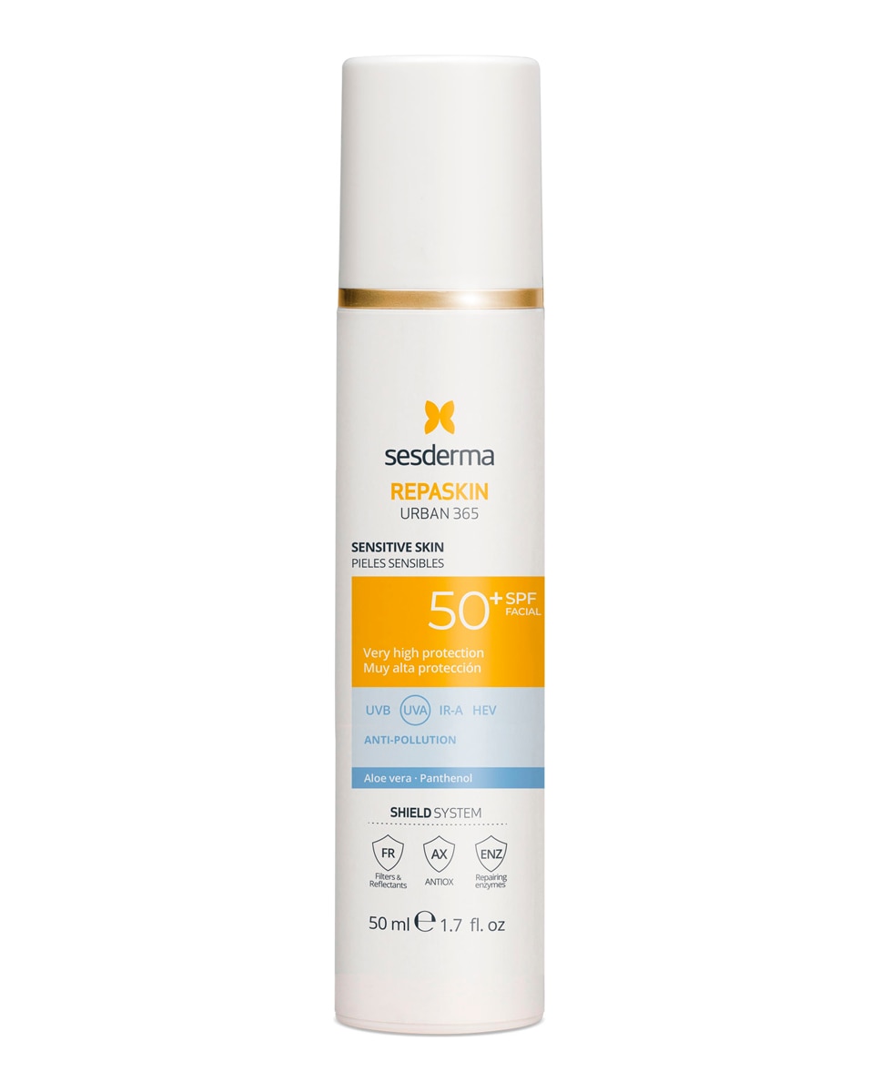 Protetor solar facial Repaskin Urban 365 Pielsensible SPF50+ Sesderma - 50 ml 1