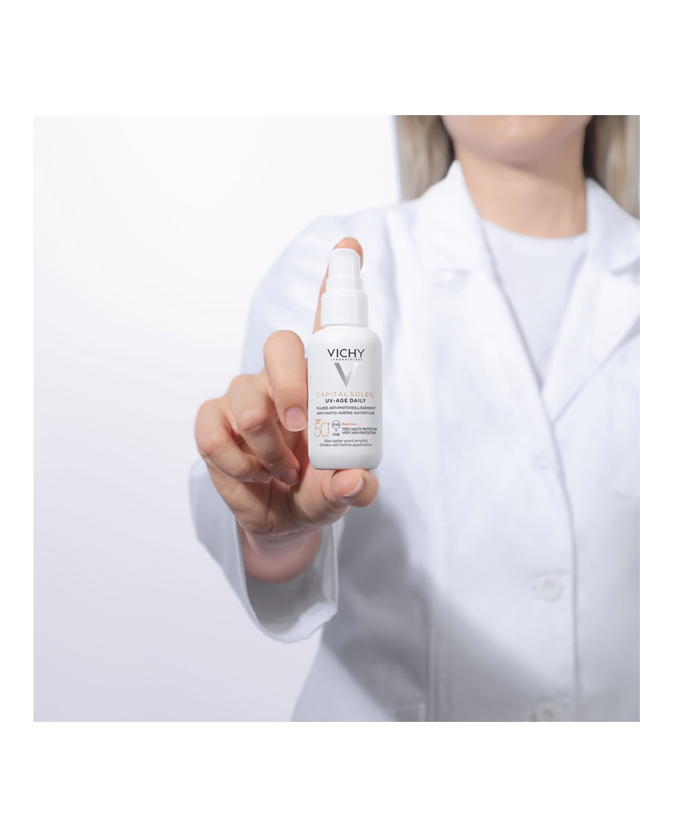 Capital Soleil UV-AGE Water Fluid Antifotoenvejecimiento SPF50+ Vichy - 40 ml 2