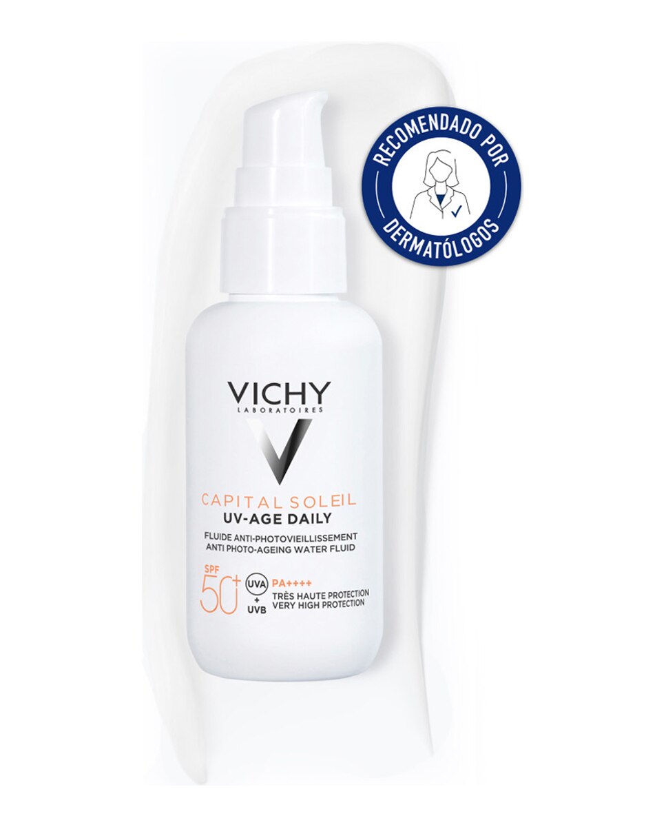 Capital Soleil UV-AGE Water Fluid Antifotoenvejecimiento SPF50+ Vichy - 40 ml 3