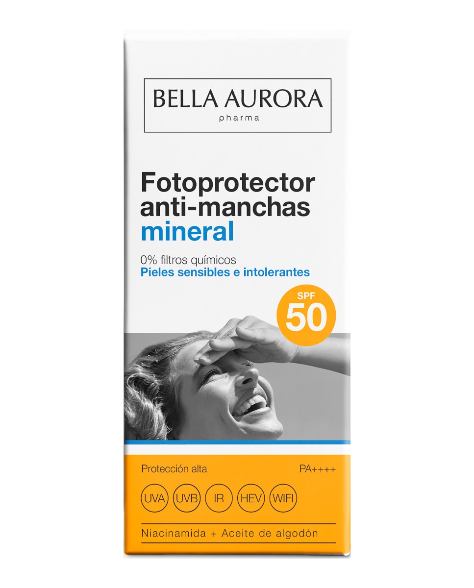 Fotoprotector mineral anti-manchas Bella Aurora - 50 ml 1