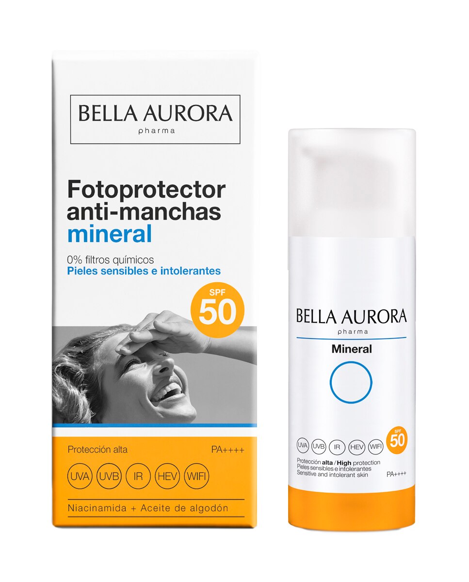 Fotoprotector mineral anti-manchas Bella Aurora - 50 ml 5