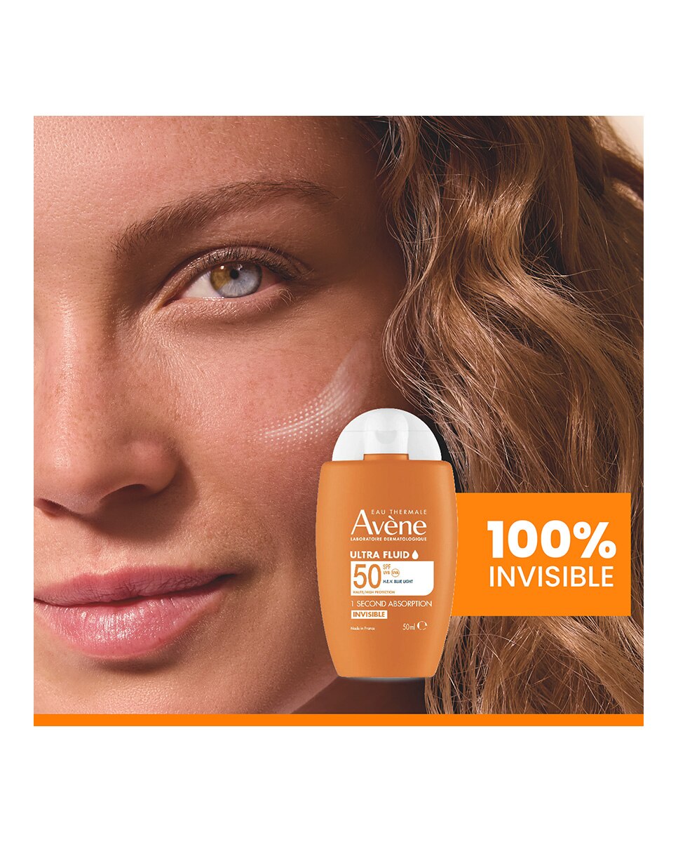 Protección Ultra Fluid Invisible Spf 50 Eau Thermale Avène - 50 ml 4