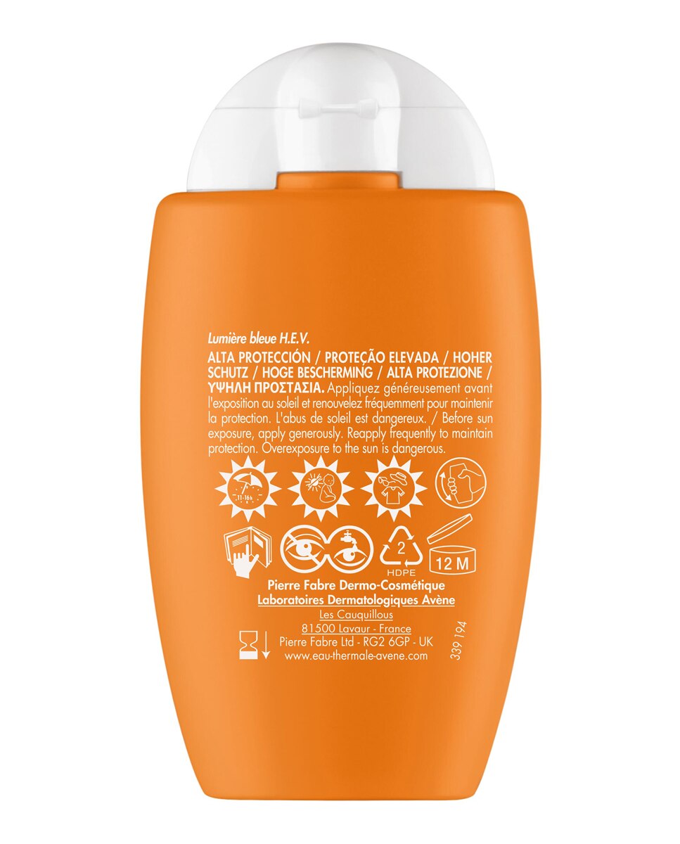 Protector Solar Facial Eau Thermale Ultra Fluido Oil Control SPF50 Avène - 50 ml 2