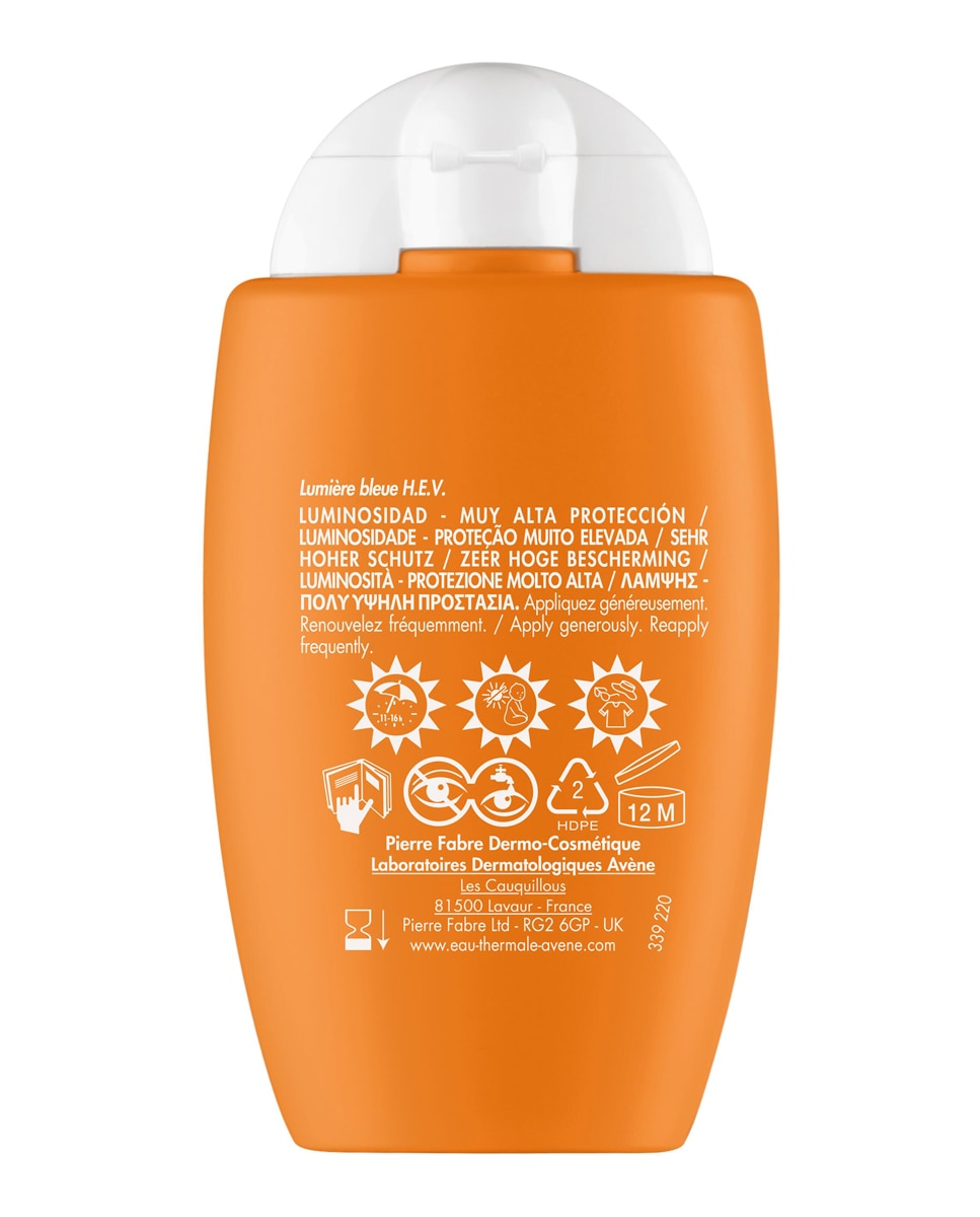 Protector Solar Facial Eau Thermal Ultra Fluido Radiance SPF50+ 50ml Avène - 50 ml 2