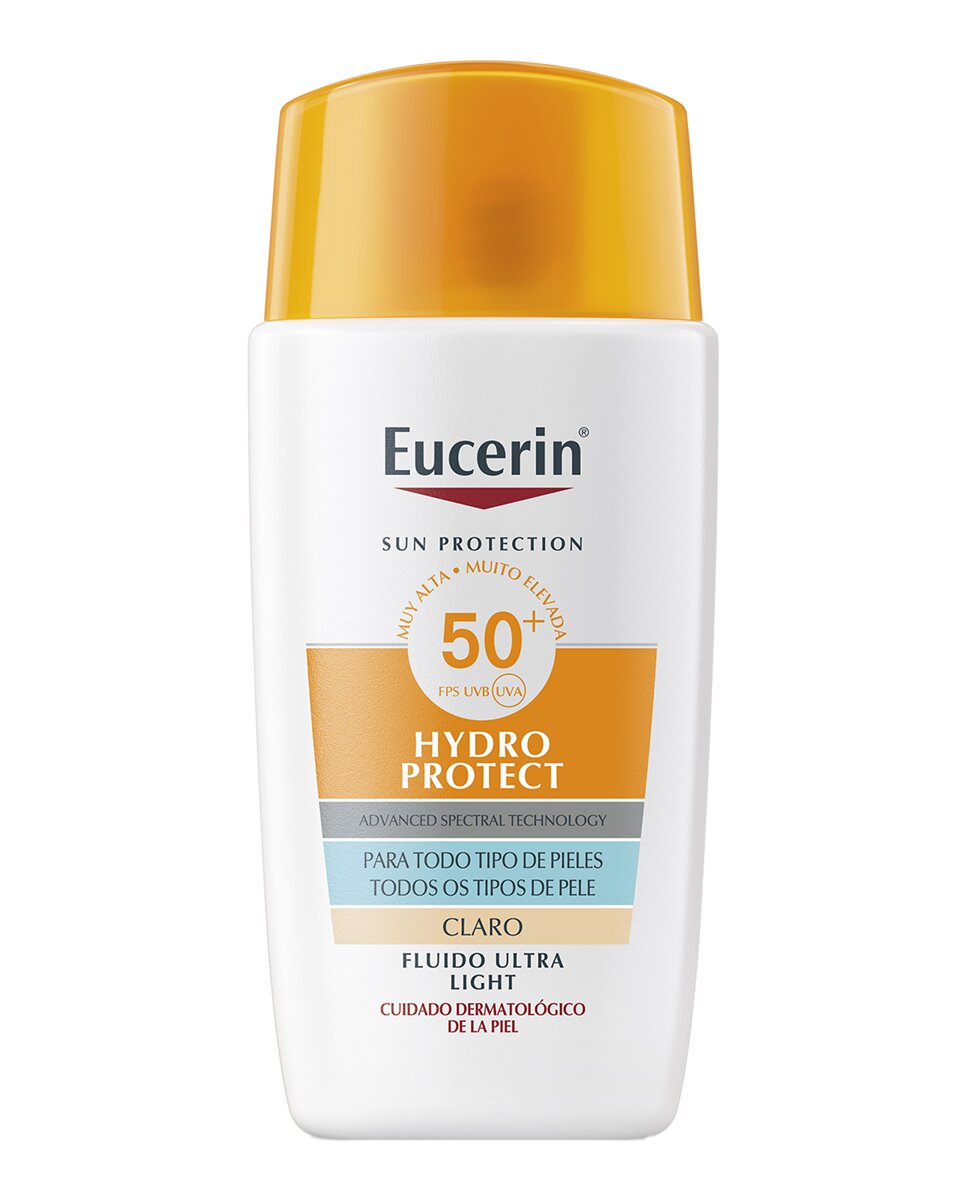Protector Solar Sun Face Hydro Protect Fluid FPS50 + Tinted Light 50 ml Eucerin - 50 ml 1