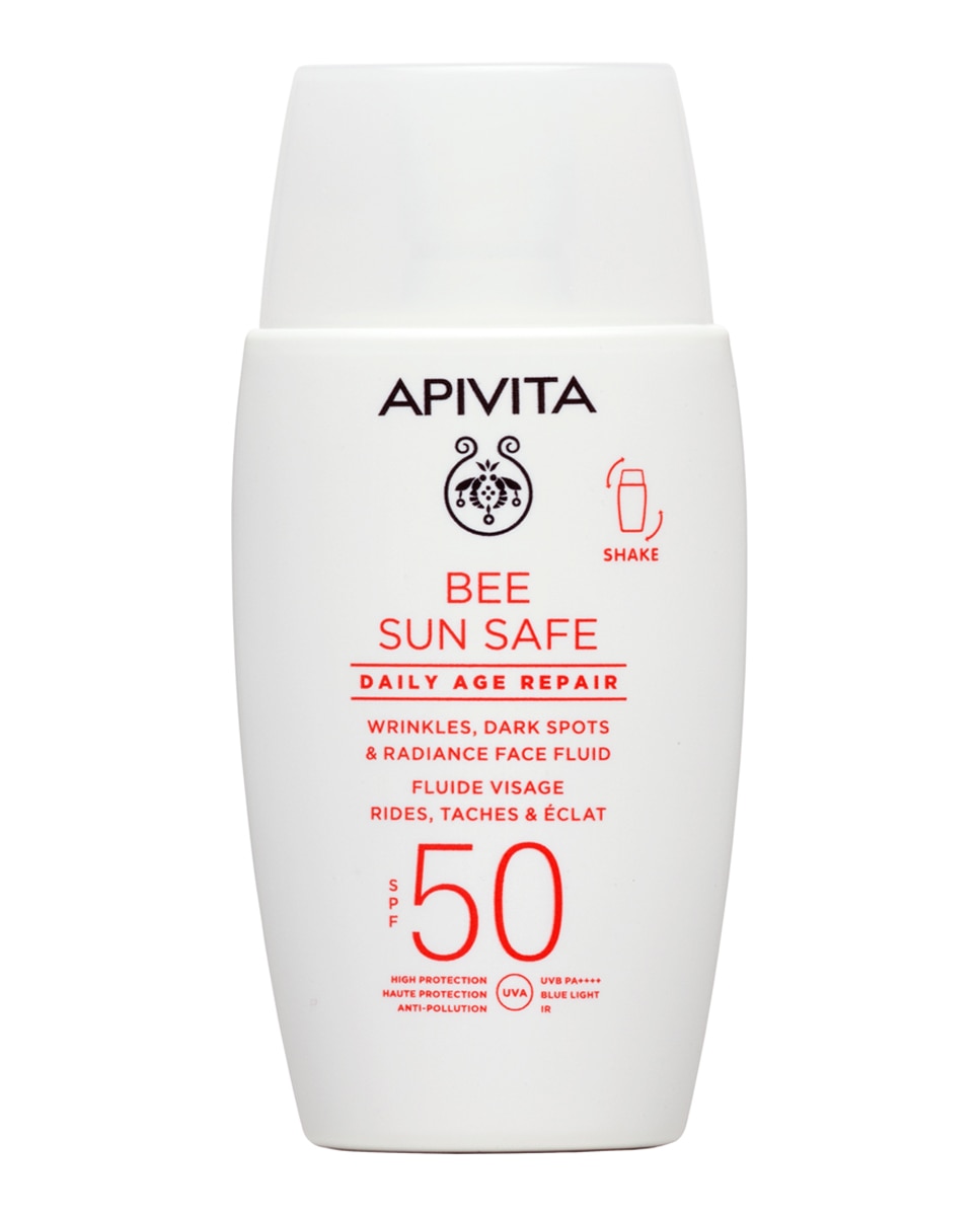 Fluido Facial Reparación Antiedad Diaria SPF50 50 ml Apivita - 50 ml 1