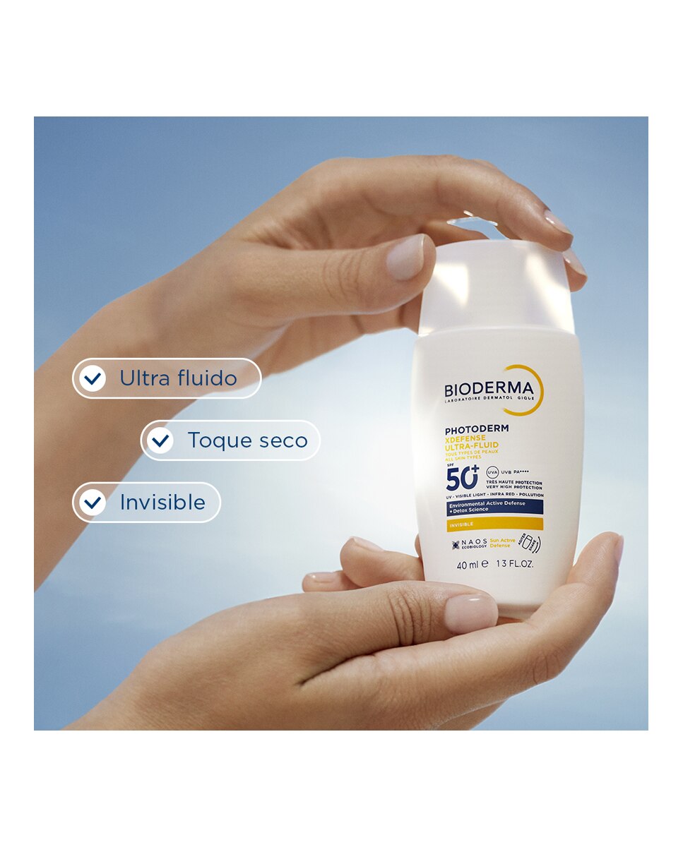 Photoderm XDefense Ultra Fluid SPF 50+ Tono 04 - Incoloro 40 ml Incoloro-2